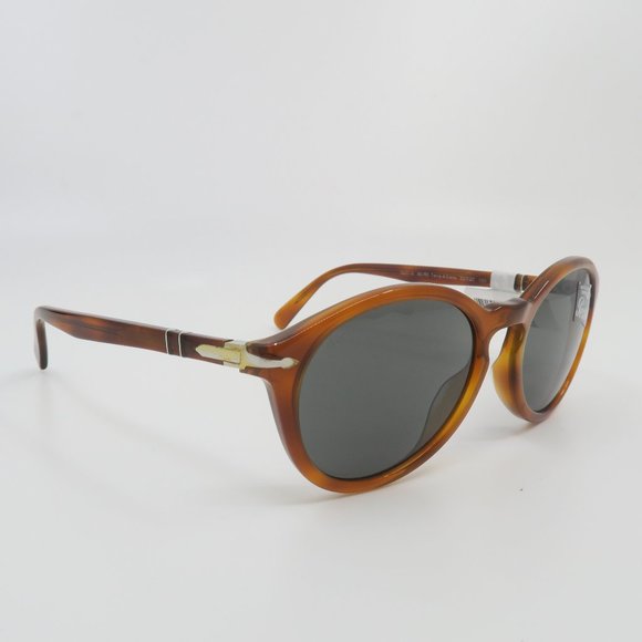 Persol Other - Persol PO3237-S 96/R5 52 TERRA DI SIENA Tortoise/Grey Tempered Glass Sunglasses